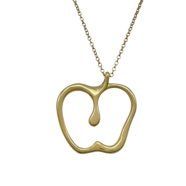 ティファニー TIFFANY＆CO アップルネックレス ゴールド K18YG ジュエリー