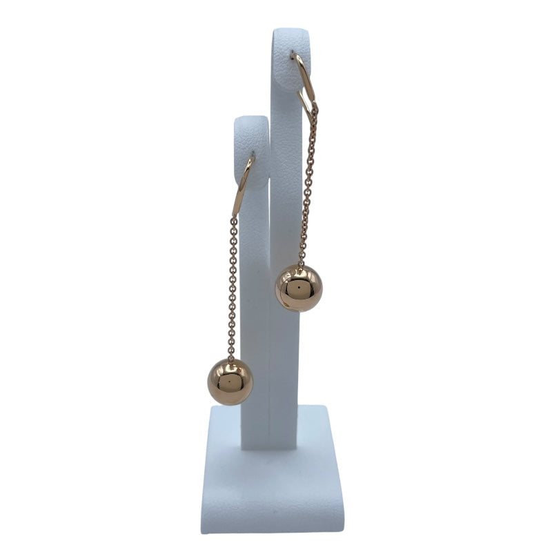 ティファニー TIFFANY＆CO ハードウェアボールピアス ピンクゴールド Au750 ジュエリー