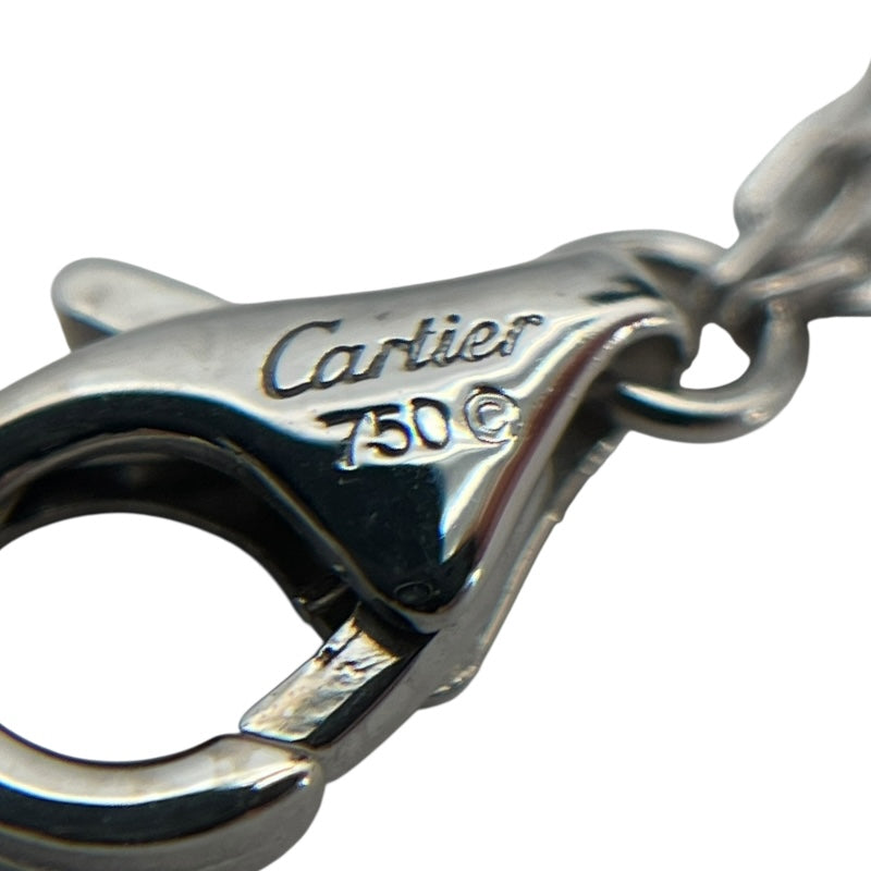 カルティエ Cartier ラブスリーフープ パヴェダイヤ ネックレス マルチカラー 750/ダイヤモンド ジュエリー