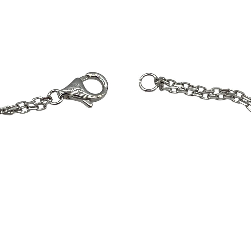 カルティエ Cartier ラブスリーフープ パヴェダイヤ ネックレス マルチカラー 750/ダイヤモンド ジュエリー