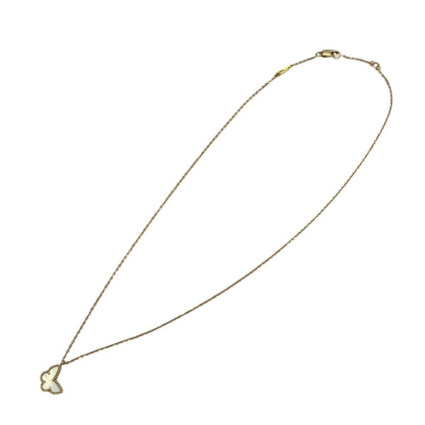ヴァンクリーフ＆アーペル Van Cleef & Arpels スウィート パピヨン ネックレス ゴールド Au750/マザーオブパール ジュエリー