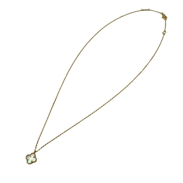 ヴァンクリーフ＆アーペル Van Cleef & Arpels スウィートアルハンブラネックレス ゴールド Au750/マザーオブパール ジュエリー