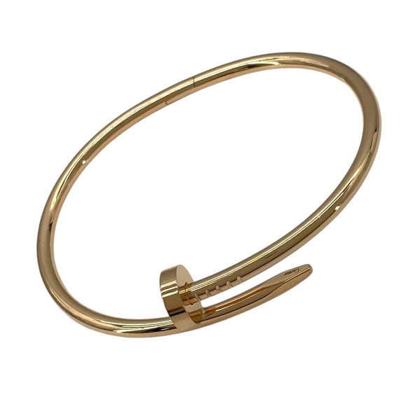 カルティエ Cartier ジュスト アン クルブレス ピンクゴールド Au750 ジュエリー