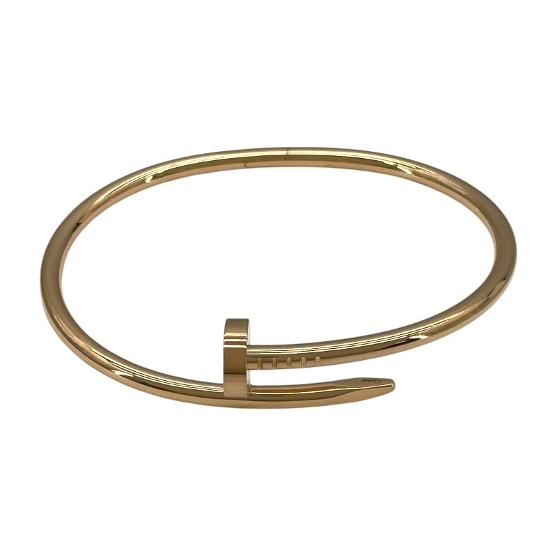 カルティエ Cartier ジュスト アン クルブレス ピンクゴールド Au750 ジュエリー