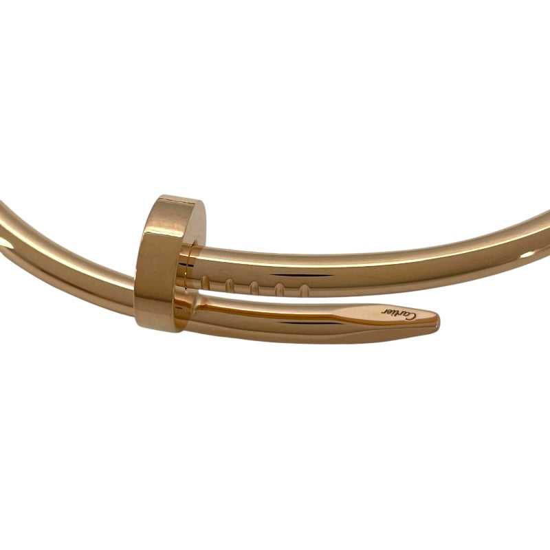 カルティエ Cartier ジュスト アン クルブレス ピンクゴールド Au750 ジュエリー