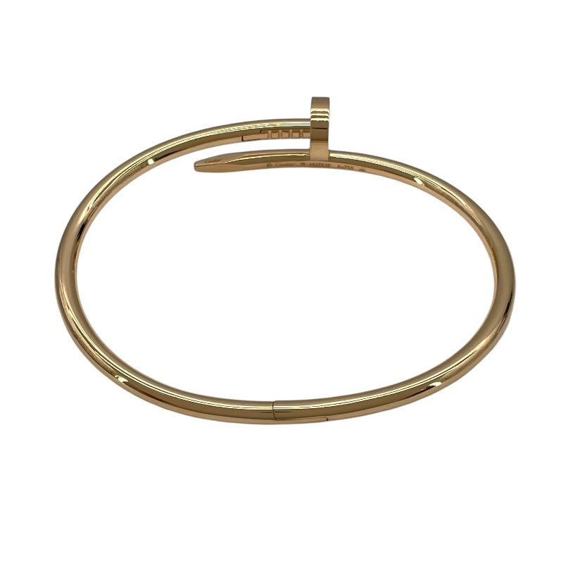 カルティエ Cartier ジュスト アン クルブレス ピンクゴールド Au750 ジュエリー