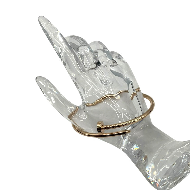 カルティエ Cartier ジュスト アン クルブレス ピンクゴールド Au750 ジュエリー