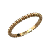 ヴァンクリーフ＆アーペル Van Cleef & Arpels ペルレ スモールリング ピンクゴールド Au750 ジュエリー