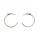 カルティエ Cartier ジュストアンクルピアスラージ ピンクゴールド Au750/K18 ジュエリー