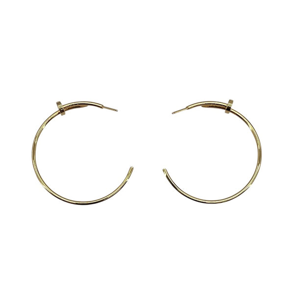 カルティエ Cartier ジュストアンクルピアスラージ ピンクゴールド Au750/K18 ジュエリー