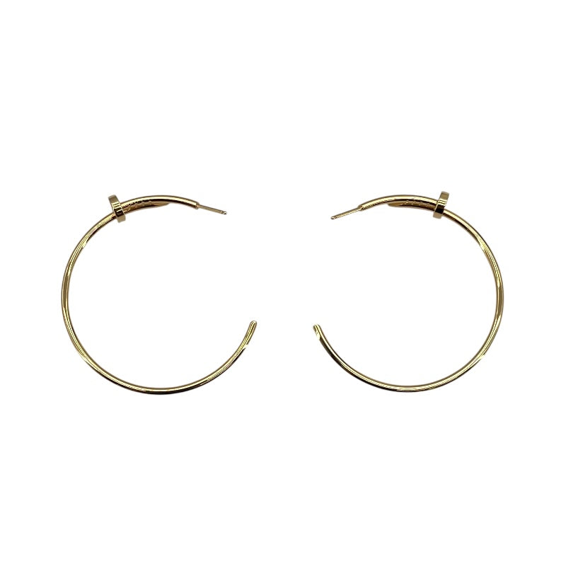 カルティエ Cartier ジュストアンクルピアスラージ ピンクゴールド Au750/K18 ジュエリー