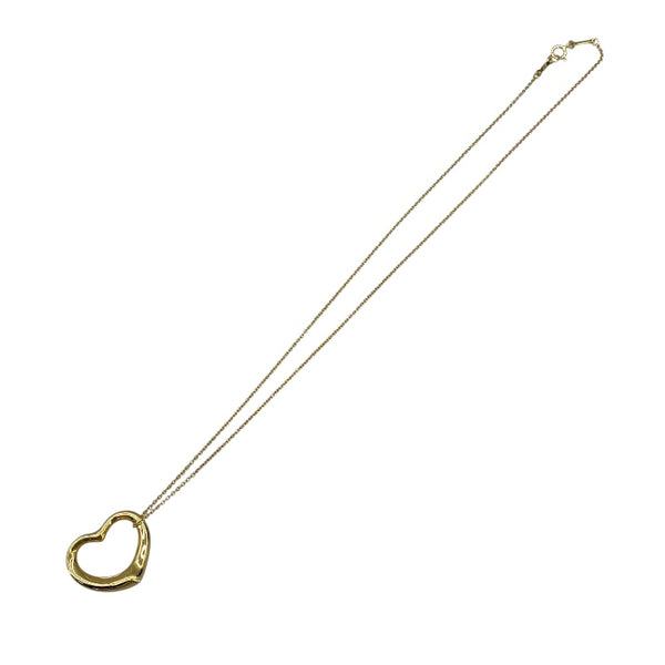 ティファニー TIFFANY＆CO オープンハートネックレス ゴールド 750 ジュエリー