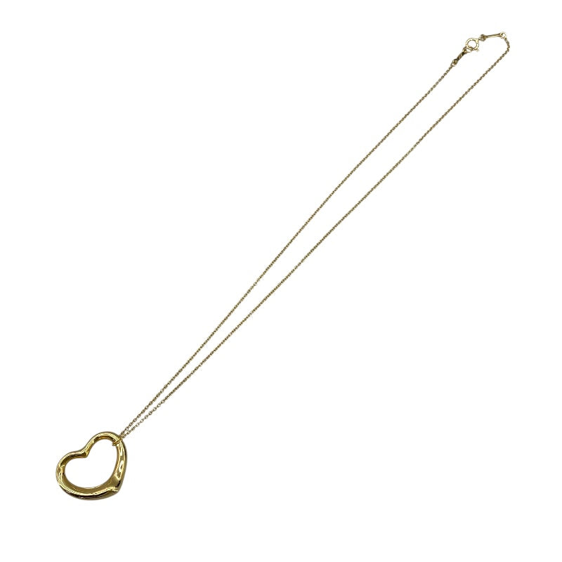ティファニー TIFFANY＆CO オープンハートネックレス ゴールド 750 ジュエリー
