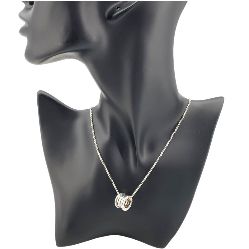ブルガリ BVLGARI ビーゼロワンネックレス ホワイトゴールド 750 ジュエリー