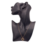 カルティエ Cartier トリニティ ダイヤネックレス ピンクゴールド×ホワイトゴールド×ゴールド Au750 ダイヤモンド ジュエリー