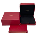カルティエ Cartier ロゴドゥーブルダイヤネックレス ピンクゴールド Au750 ダイヤモンド ジュエリー