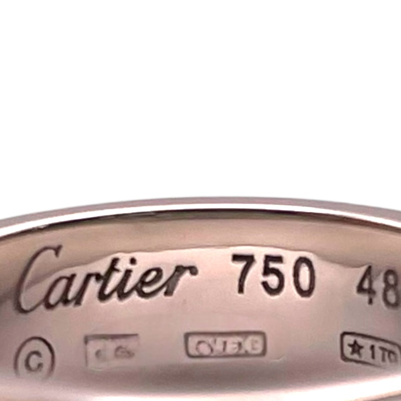 カルティエ Cartier ラブリング ホワイトゴールド 750WG ジュエリー