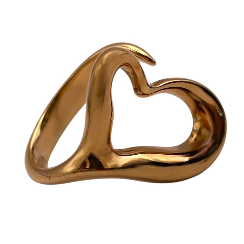ティファニー TIFFANY＆CO オープンハートリング 750 ジュエリー
