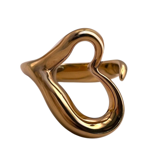 ティファニー TIFFANY＆CO オープンハートリング 750 ジュエリー