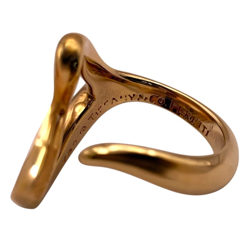ティファニー TIFFANY＆CO オープンハートリング 750 ジュエリー