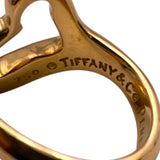ティファニー TIFFANY＆CO オープンハートリング ゴールド 750 ジュエリー