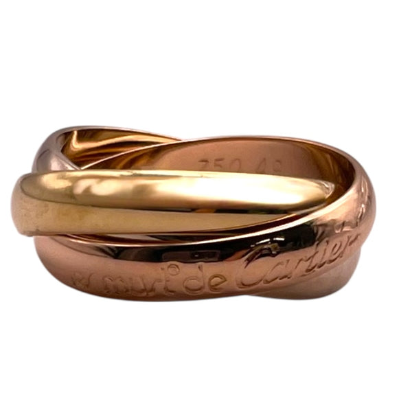 カルティエ Cartier トリニティリング ゴールド/ホワイトゴールド/ピンクゴールド 750 ジュエリー