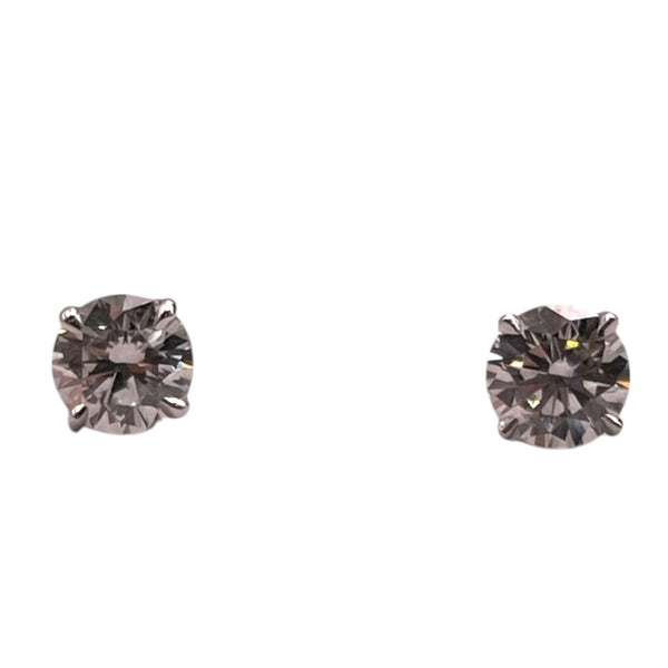 ハリーウィンストン HARRY WINSTON ラウンドカットダイヤピアス プラチナ PT ジュエリー