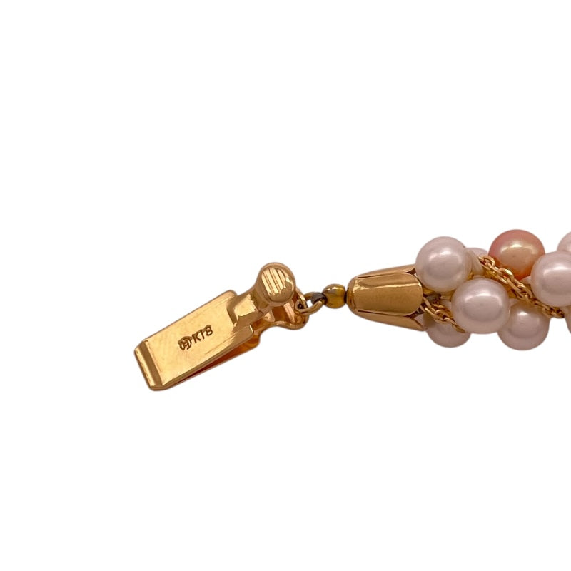 タサキ TASAKI フローラツイスト ベビーパールネックレス ゴールド 750 パール ジュエリー