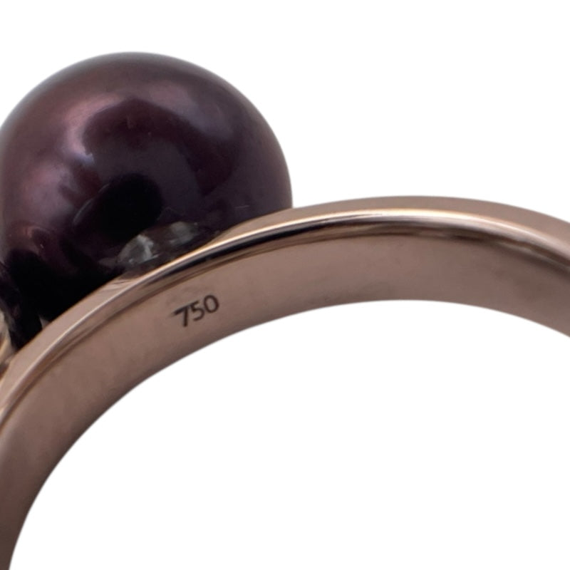 タサキ TASAKI M G パールリング ホワイトゴールド 750 パール ジュエリー