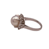 タサキ TASAKI パール ダイヤリング プラチナ Pt950 ダイヤモンド ジュエリー