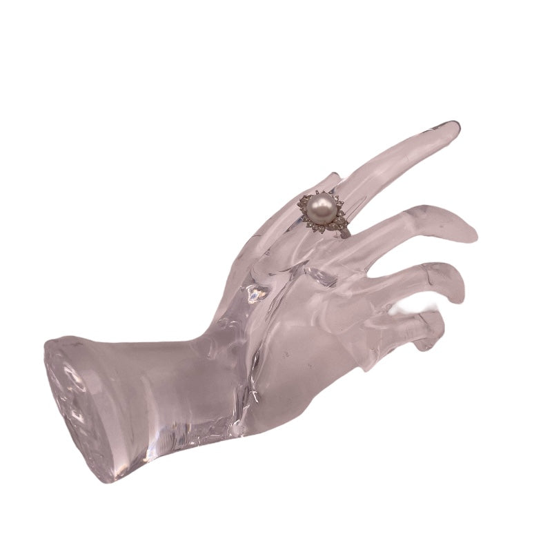 タサキ TASAKI パール ダイヤリング プラチナ Pt950 ダイヤモンド ジュエリー