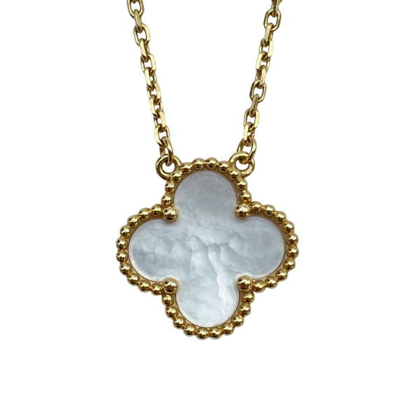 ヴァンクリーフ＆アーペル Van Cleef & Arpels ヴィンテージアルハンブラネックレス ゴールド K18YG ジュエリー