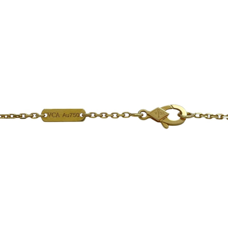 ヴァンクリーフ＆アーペル Van Cleef & Arpels ヴィンテージアルハンブラネックレス ゴールド Au750 マザー オブ パール ジュエリー