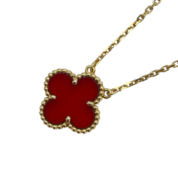 ヴァンクリーフ＆アーペル Van Cleef & Arpels ヴィンテージアルハンブラネックレス ゴールド K18YG ジュエリー