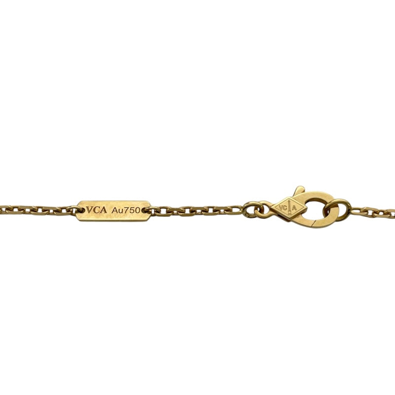 ヴァンクリーフ＆アーペル Van Cleef & Arpels ゾディアックメタルネックレス天秤座 ゴールド Au750 ジュエリー