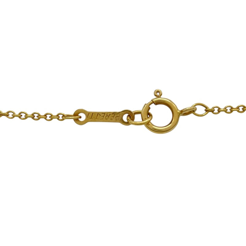 ティファニー TIFFANY＆CO オープンハートネックレス ゴールド K18YG ジュエリー