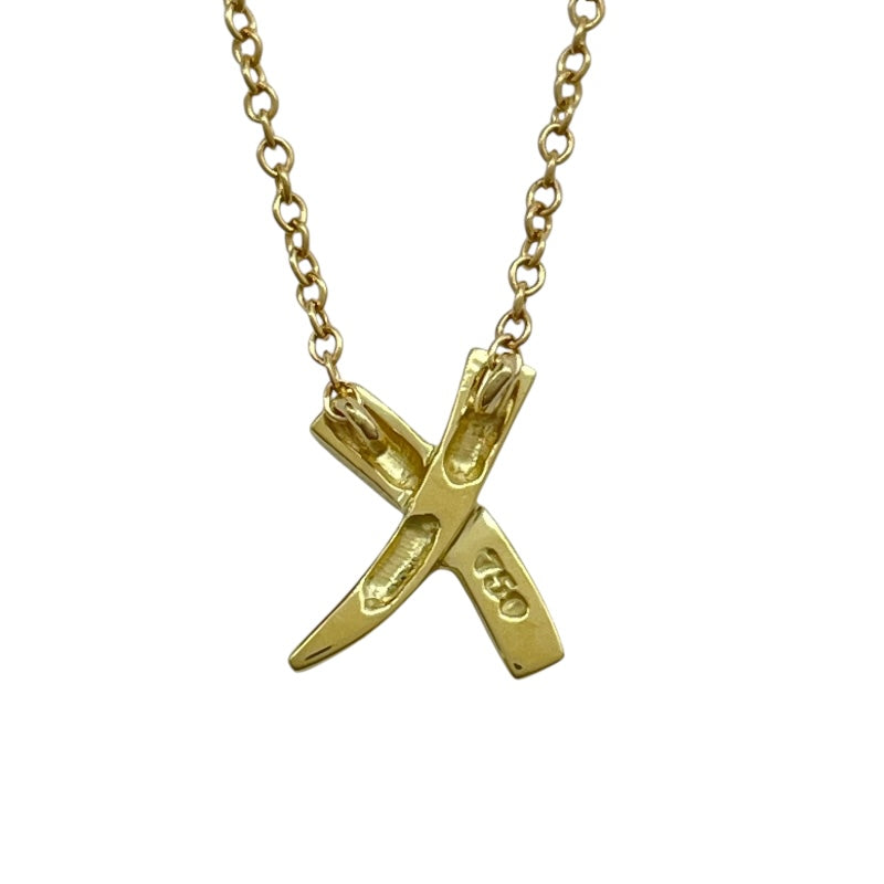 ティファニー TIFFANY＆CO キスネックレス ゴールド 750 ジュエリー