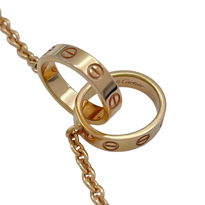 カルティエ Cartier ベビーラブネックレス ピンクゴールド 750 ジュエリー