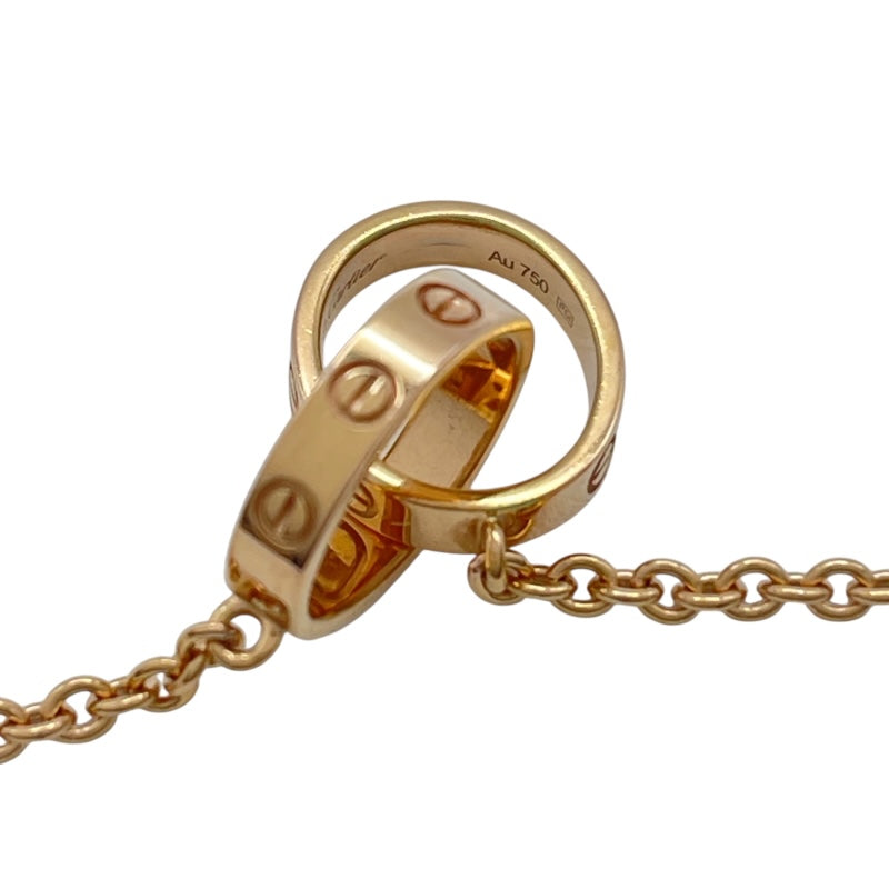 カルティエ Cartier ベビーラブネックレス ピンクゴールド 750 ジュエリー