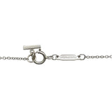 ティファニー TIFFANY＆CO Tスマイルダイヤネックレスミニ ホワイトゴールド K18WG ジュエリー