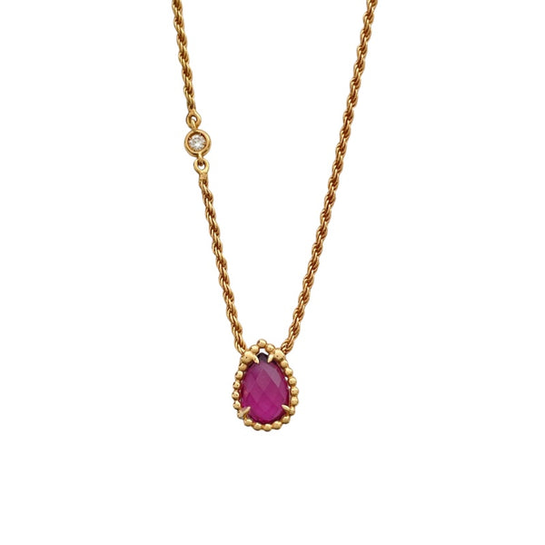 ブシュロン BOUCHERON セルパンボエムネックレス ピンクゴールド ジュエリー