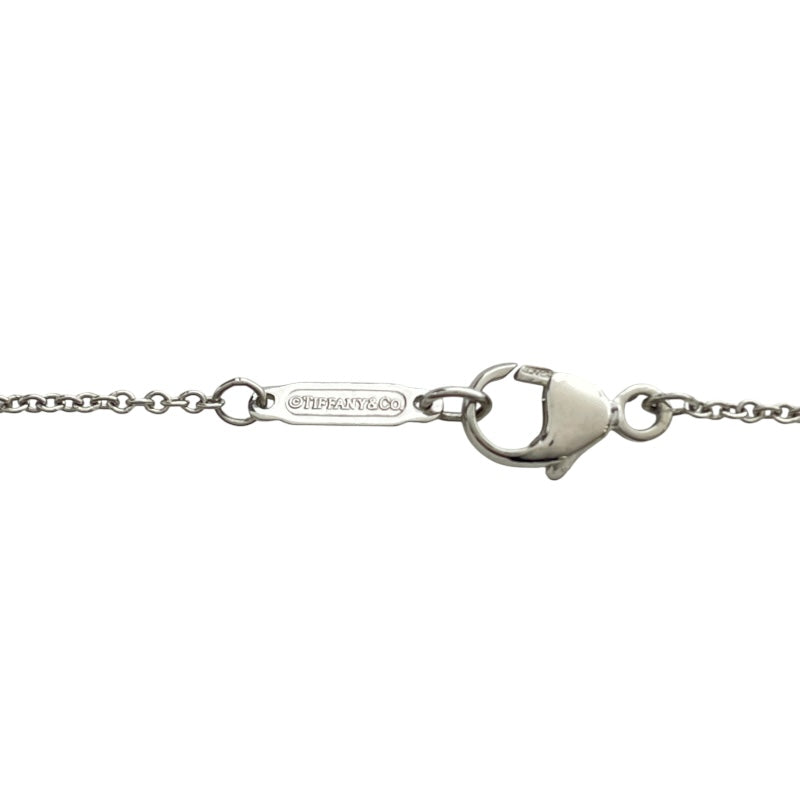ティファニー TIFFANY＆CO ジャズグラジュエイテッドドロップネックレス プラチナ Pt950 ジュエリー