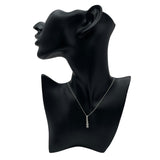 ティファニー TIFFANY＆CO ジャズグラジュエイテッドドロップネックレス プラチナ Pt950 ジュエリー