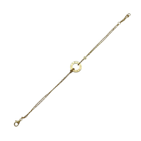 カルティエ Cartier ラブサークルブレス ゴールド 750 ダイヤモンド ジュエリー