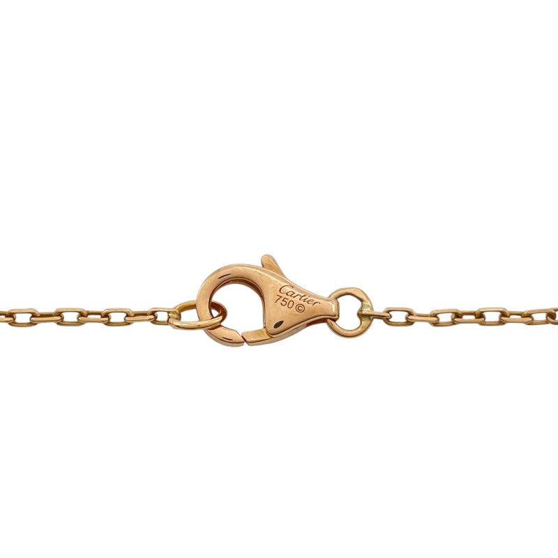 カルティエ Cartier ロゴドゥーブルCダイヤブレス ピンクゴールド 750 ダイヤモンド ジュエリー