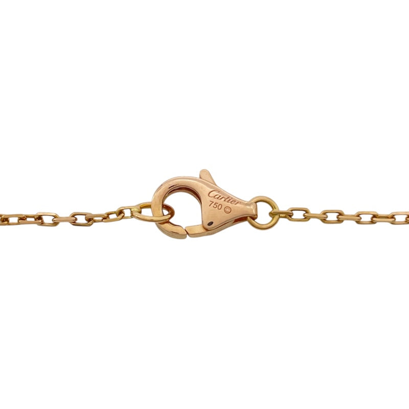 カルティエ Cartier ロゴドゥーブルCブレス ピンクゴールド 750 ピンクサファイア ジュエリー