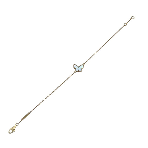 ヴァンクリーフ＆アーペル Van Cleef & Arpels スウィートアルハンブラパピヨンブレス ゴールド K18YG ジュエリー