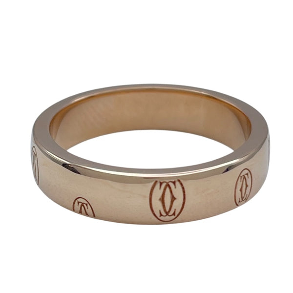 カルティエ Cartier ハッピーバースデーリングSM ピンクゴールド 750 ジュエリー