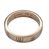 カルティエ Cartier ハッピーバースデーリングSM ピンクゴールド 750 ジュエリー