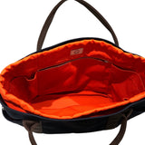 エルメス HERMES サックドパンサージュ C刻 ネイビー トワル レディース トートバッグ